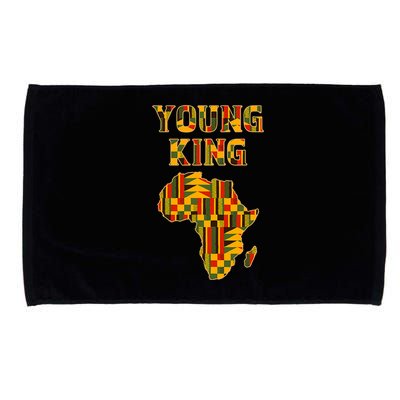 Cool African Kente Art Men Kids African American Print Microfiber Hand Towel