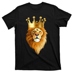 Crown Animal King Lion T-Shirt