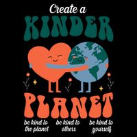 Create A Kinder Planet Earth Day Awareness Cute City Backpack