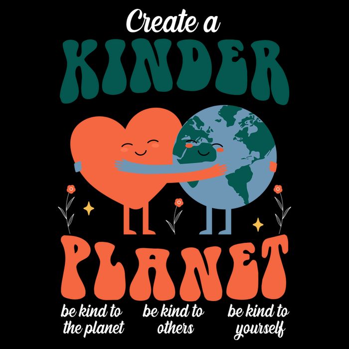 Create A Kinder Planet Earth Day Awareness Cute City Backpack
