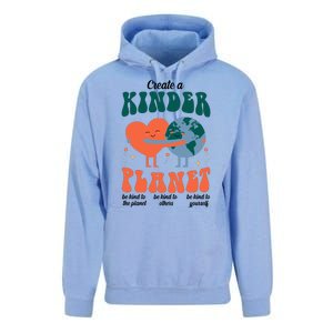 Create A Kinder Planet Earth Day Awareness Cute Unisex Surf Hoodie