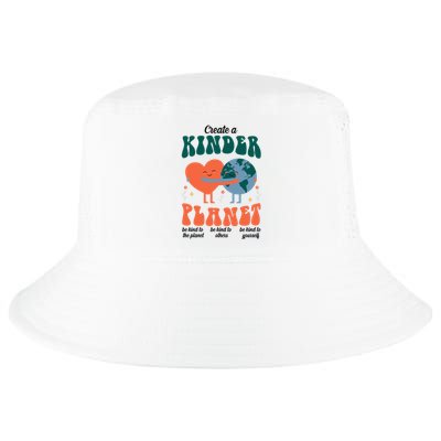 Create A Kinder Planet Earth Day Awareness Cute Cool Comfort Performance Bucket Hat