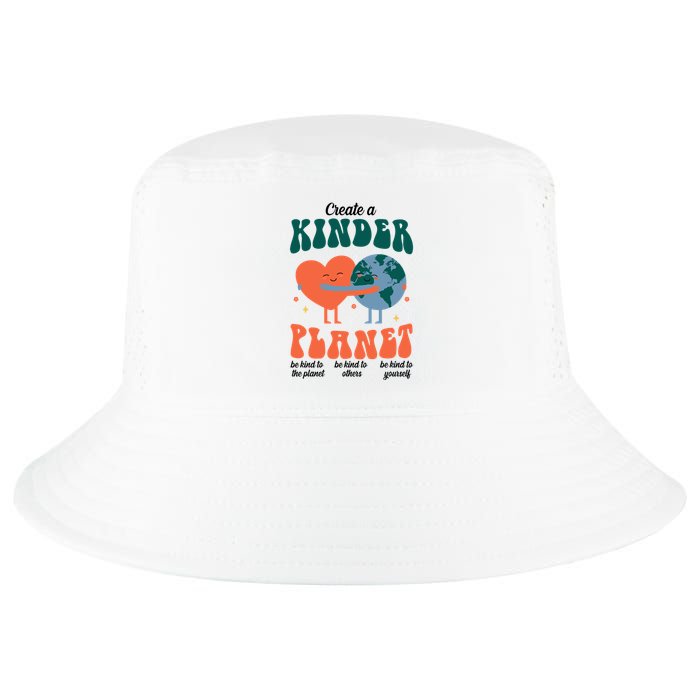 Create A Kinder Planet Earth Day Awareness Cute Cool Comfort Performance Bucket Hat