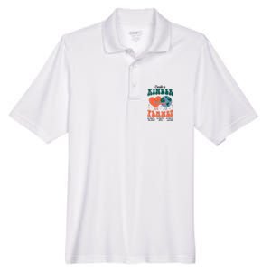 Create A Kinder Planet Earth Day Awareness Cute Men's Origin Performance Pique Polo