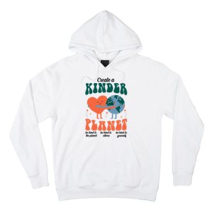 Create A Kinder Planet Earth Day Awareness Cute Hoodie