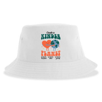 Create A Kinder Planet Earth Day Awareness Cute Sustainable Bucket Hat