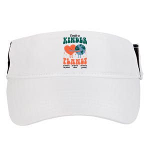 Create A Kinder Planet Earth Day Awareness Cute Adult Drive Performance Visor