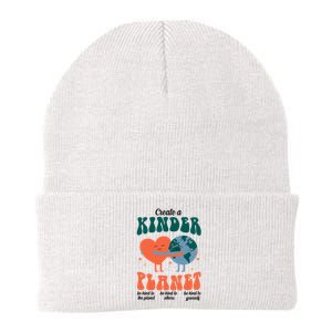 Create A Kinder Planet Earth Day Awareness Cute Knit Cap Winter Beanie