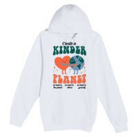 Create A Kinder Planet Earth Day Awareness Cute Premium Pullover Hoodie