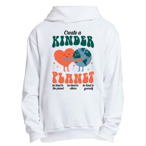 Create A Kinder Planet Earth Day Awareness Cute Urban Pullover Hoodie