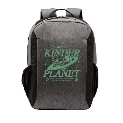 Create A Kinder Planet The World Could Always Use More Kindness Vector Backpack