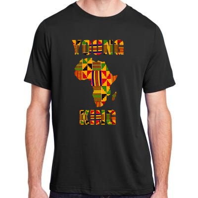 Cool African Kente Art African American Print Adult ChromaSoft Performance T-Shirt