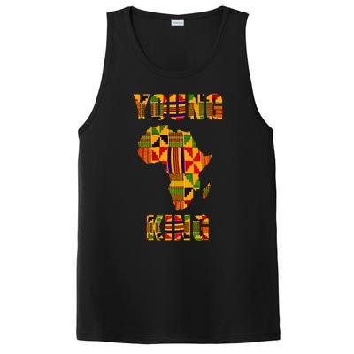 Cool African Kente Art African American Print PosiCharge Competitor Tank