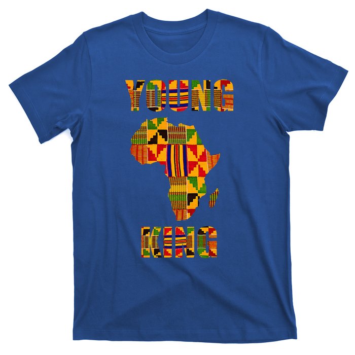 Cool African Kente Art African American Print T-Shirt