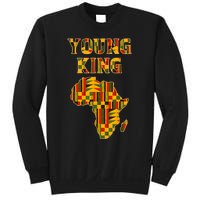 Cool African Kente Art Men Boys Kids African American Print Sweatshirt