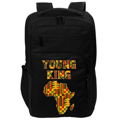 Cool African Kente Art Men Boys Kids African American Print Impact Tech Backpack