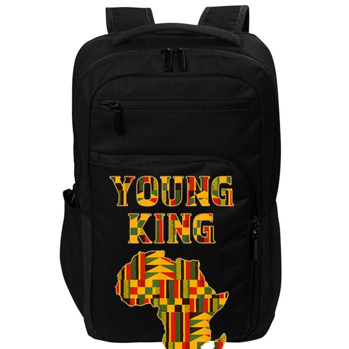 Cool African Kente Art Men Boys Kids African American Print Impact Tech Backpack