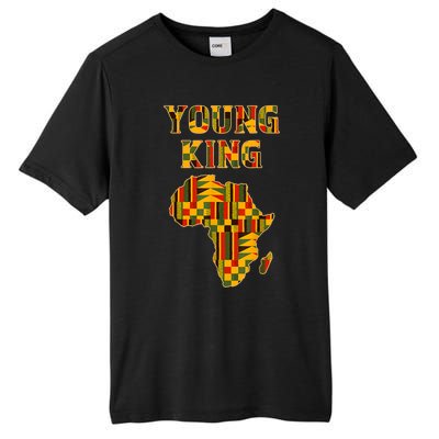 Cool African Kente Art Men Boys Kids African American Print Tall Fusion ChromaSoft Performance T-Shirt