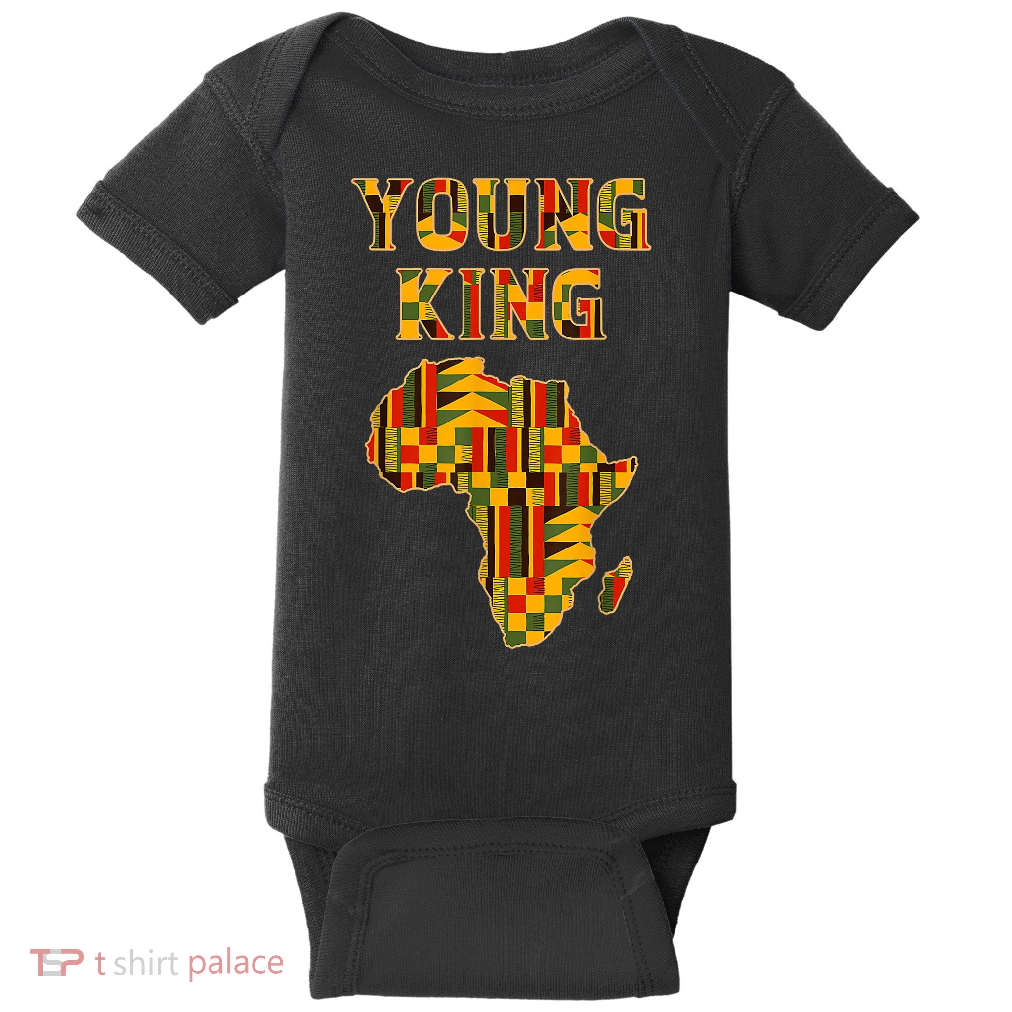 Cool African Kente Art Men Boys Kids African American Print Baby Bodysuit