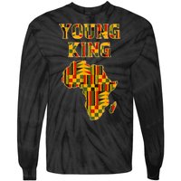 Cool African Kente Art Men Boys Kids African American Print Tie-Dye Long Sleeve Shirt