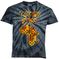 Cool African Kente Art Men Boys Kids African American Print Kids Tie-Dye T-Shirt