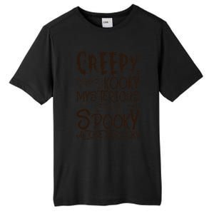 Creepy And Kooky Mysterious And Spooky Halloween Tall Fusion ChromaSoft Performance T-Shirt