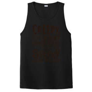 Creepy And Kooky Mysterious And Spooky Halloween PosiCharge Competitor Tank