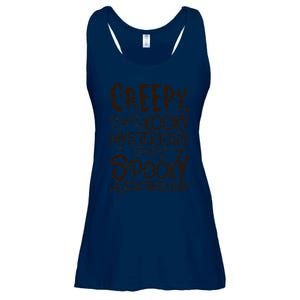 Creepy And Kooky Mysterious And Spooky Halloween Ladies Essential Flowy Tank