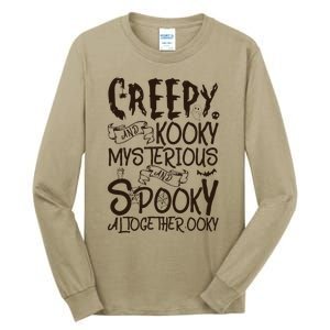 Creepy And Kooky Mysterious And Spooky Halloween Tall Long Sleeve T-Shirt