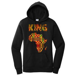 Cool African King Design Kente Cloth Africa Ghana Kids Men Women's Pullover Hoodie