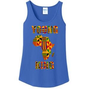 Cool African Kente Art African American Print Ladies Essential Tank