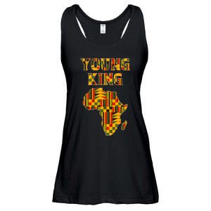 Cool African Kente Art African American Print Ladies Essential Flowy Tank