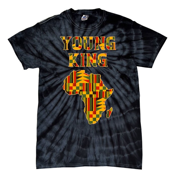 Cool African Kente Art African American Print Tie-Dye T-Shirt