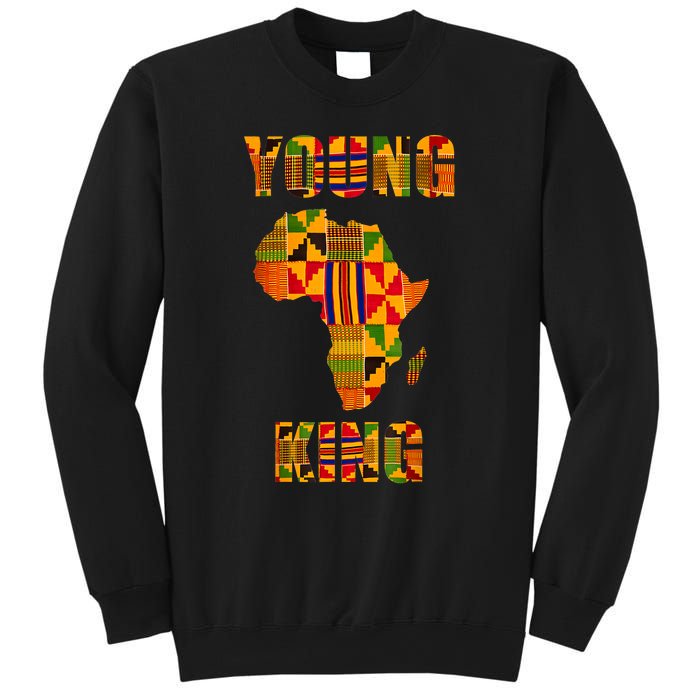 Cool African Kente Art African American Print Sweatshirt