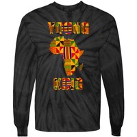 Cool African Kente Art African American Print Tie-Dye Long Sleeve Shirt