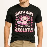 Cute Axolotl Kawaii Just A Girl Who Loves Axolotls Cooling Performance Crew T-Shirt