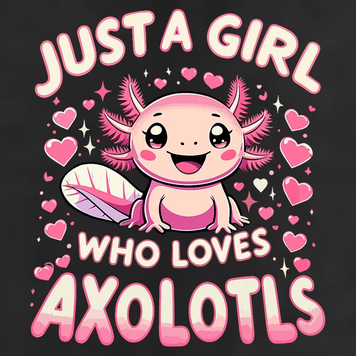 Cute Axolotl Kawaii Just A Girl Who Loves Axolotls 12oz Stainless Steel Coffee Mug