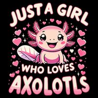Cute Axolotl Kawaii Just A Girl Who Loves Axolotls Wool Snapback Cap