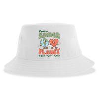 Create A Kinder Planet Earth Protect Lover Save The Earth Trending Gift Idea Sustainable Bucket Hat