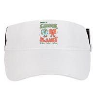 Create A Kinder Planet Earth Protect Lover Save The Earth Trending Gift Idea Adult Drive Performance Visor