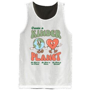 Create A Kinder Planet Earth Protect Lover Save The Earth Trending Gift Idea Mesh Reversible Basketball Jersey Tank