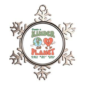 Create A Kinder Planet Earth Protect Lover Save The Earth Trending Gift Idea Metallic Star Ornament