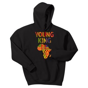 Cool African Kente Art Men Kids African American Print Kids Hoodie