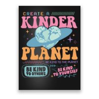 Create A Kinder Planet Mental Health Poster