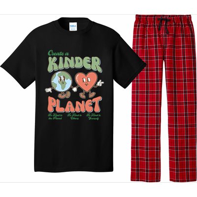 Create A Kinder Planet Be Kind To The Planet Kind To Others Gift Pajama Set