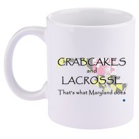 Crabcakes And Lacrosse ThatS What Maryland Does 11oz C Handle Ceramic Mug