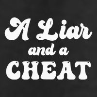 Cheater A Liar And A Cheat Cheater Beanie