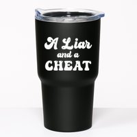 Cheater A Liar And A Cheat Cheater Tumbler
