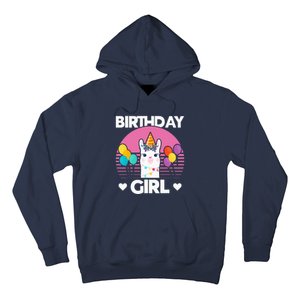 Cute Alpaca Llama Birthday Party Hoodie