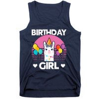 Cute Alpaca Llama Birthday Party Tank Top